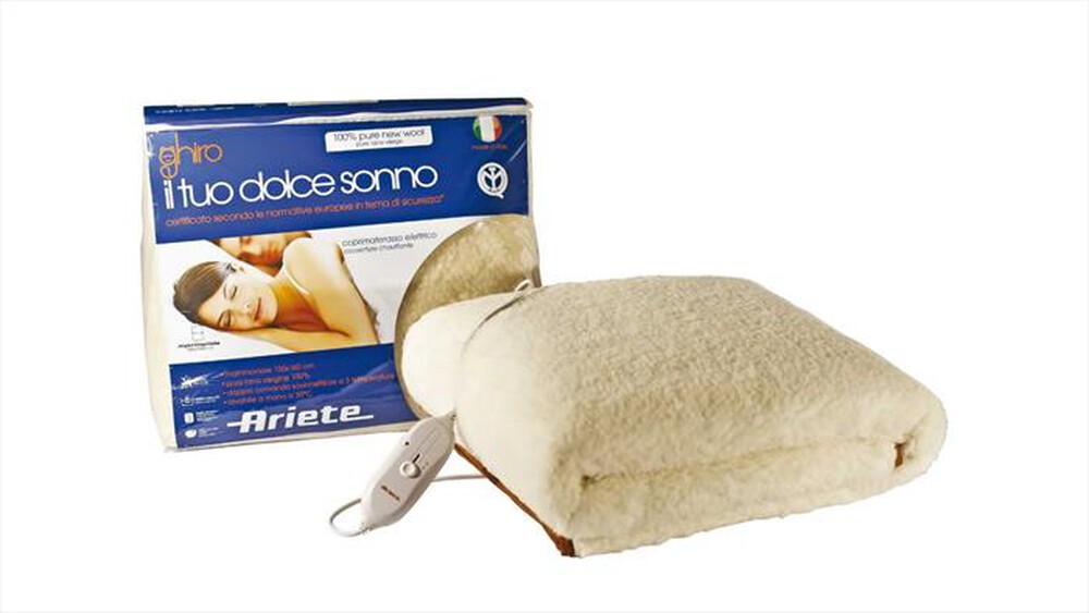 "ARIETE - 8815 Ghiro Dolcesonno Matrimoniale-Bianco"