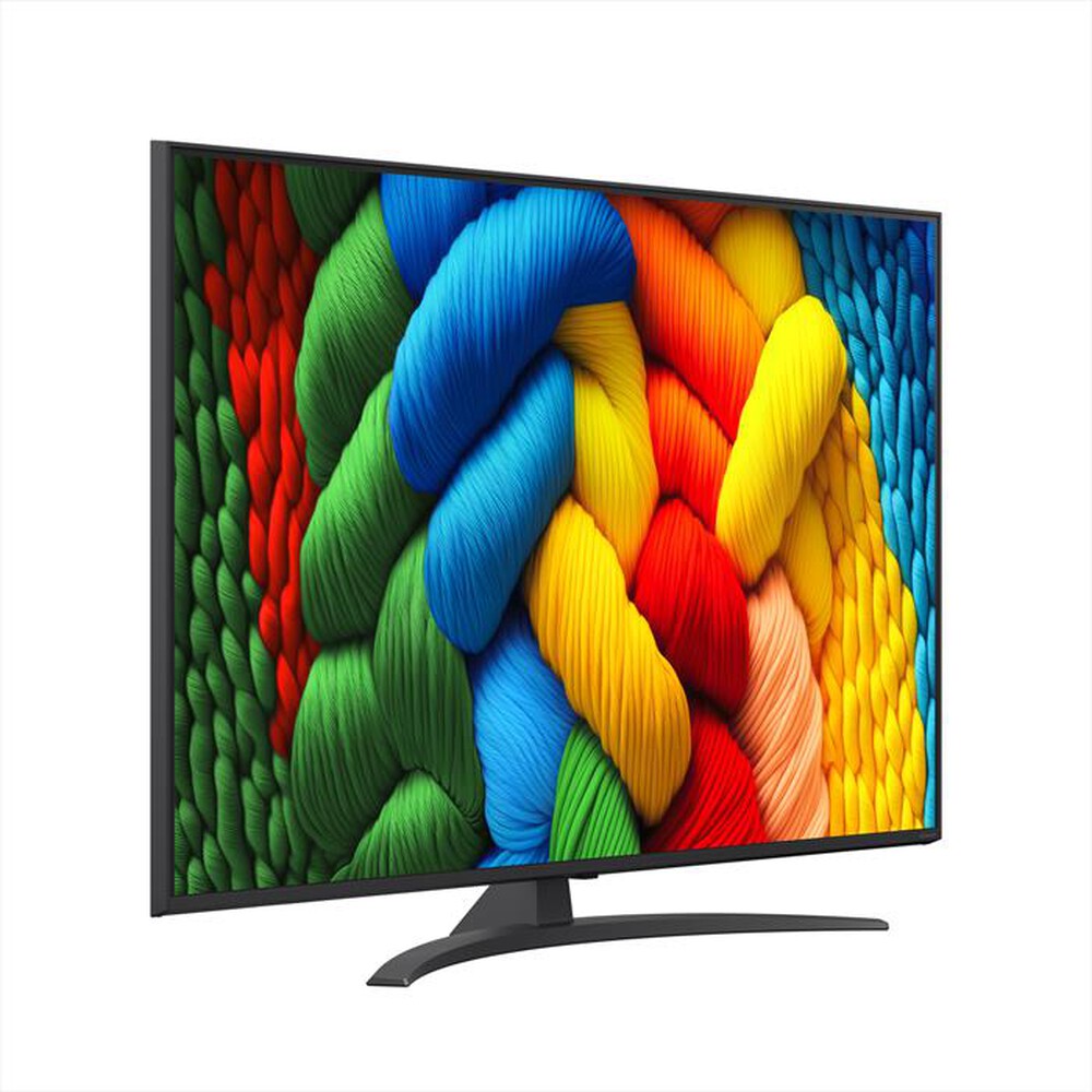 "LG - 55NANO81A6A-Charcoal Black"