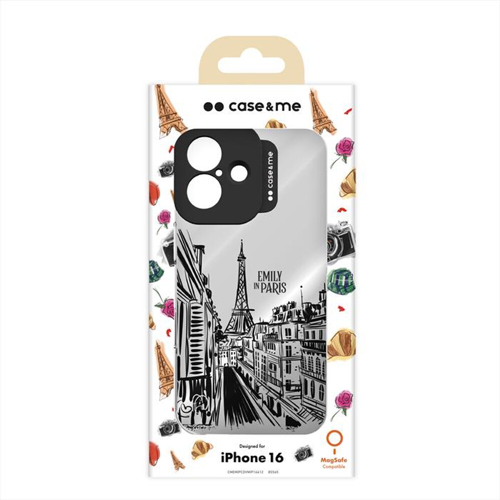 "CASEME - Cover Magsafe CMEMIPCOVMIP16612 iPhone 16-Eiffel"