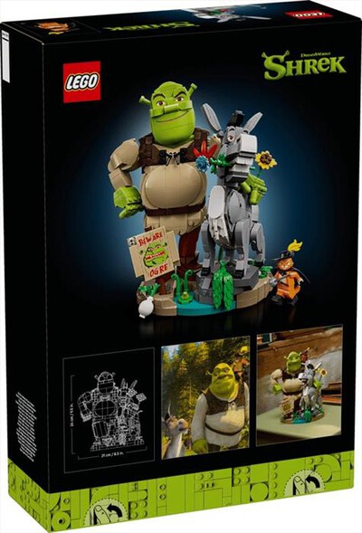 LEGO - Shrek, Ciuchino e Gatto con gli Stivali - 42423