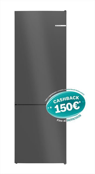 BOSCH - Frigorifero Combinato KGN49OCAF Classe A 203x70 cm-Acciaio