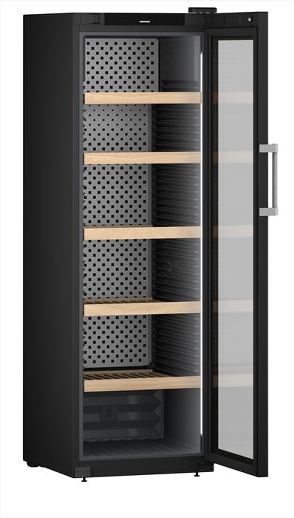 "LIEBHERR - Cantinetta WPBLI 5231-20 Classe F 229 bottiglie-Porta in vetro, telaio nero"