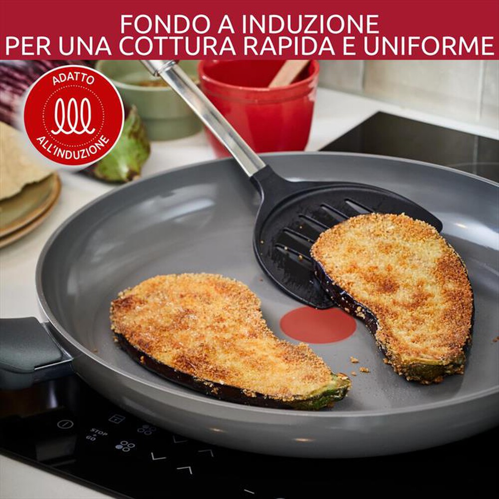 "LAGOSTINA - Casseruola bassa 2 maniglie cm  26 010274031726-Grigio"