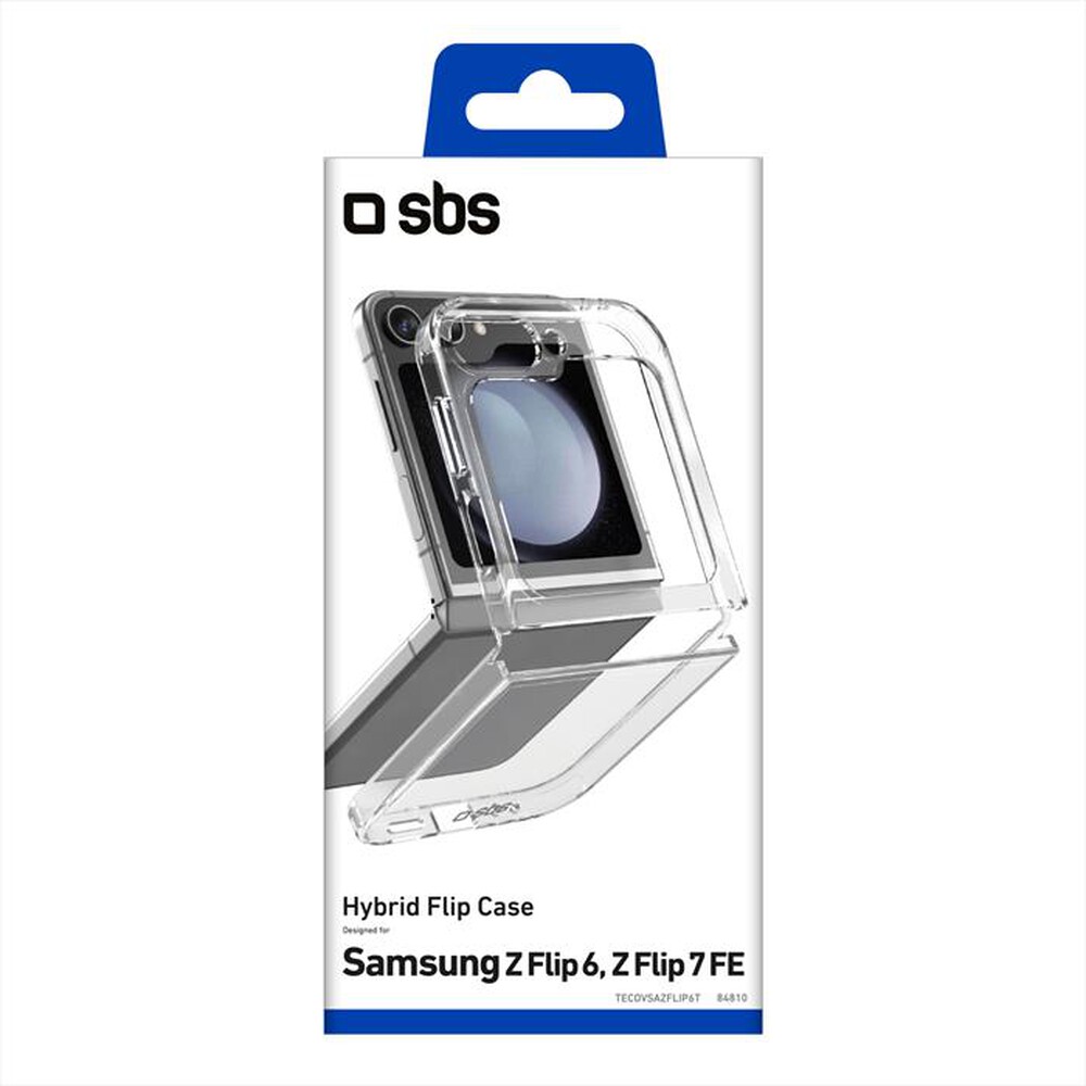 Immagine del prodotto SBS - Cover TECOVSAZFLIP6T per Samsung Z Flip 6-Trasparente