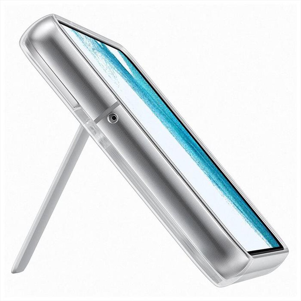 "SAMSUNG - Cover silicone per Galaxy S22+-Trasparente"