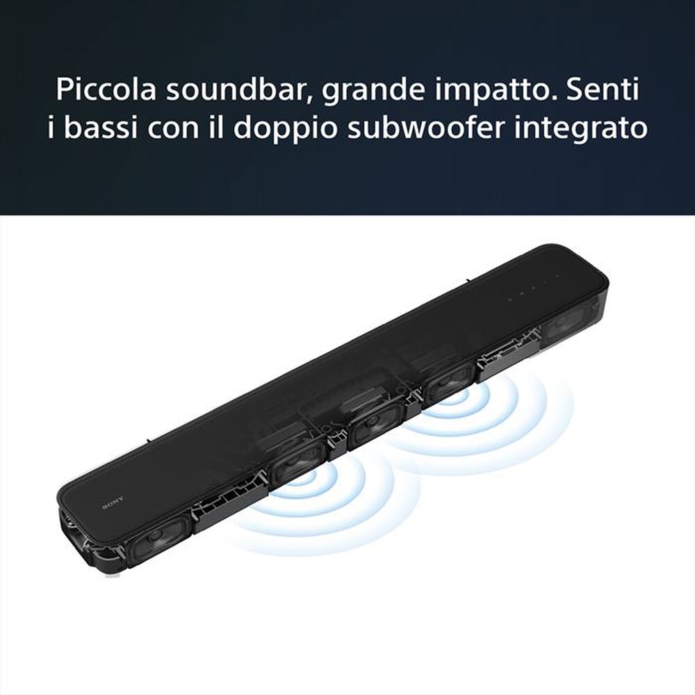 Immagine del prodotto SONY - Soundbar 3.1 HTS2000.CEL-Nero