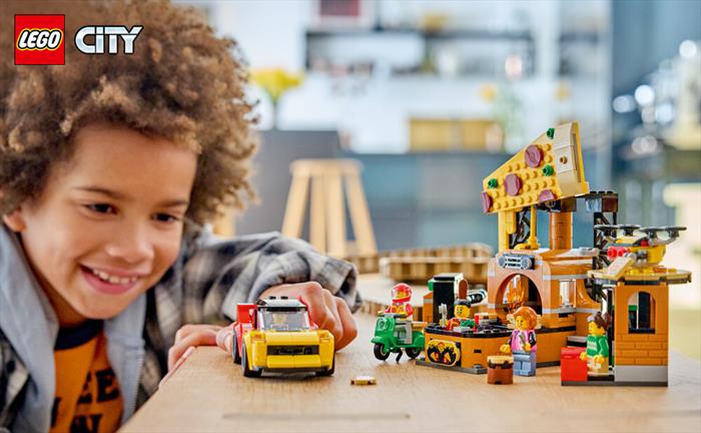 Immagine del prodotto LEGO - CITY Centro di consegna pizze con veicoli - 60496