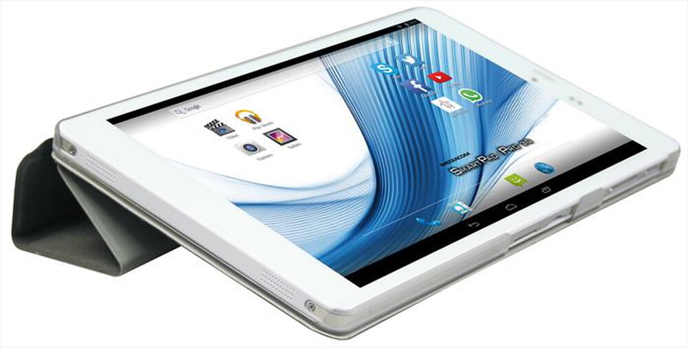 "MEDIACOM - SmartPad Flip 10.1'' Case for Tablet-Grigio"