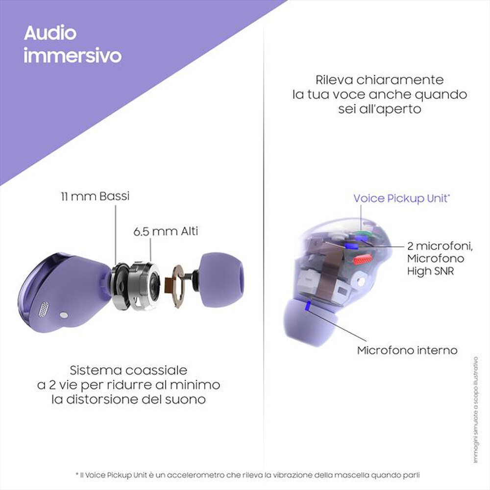 "SAMSUNG - GALAXY BUDS PRO-Violet"