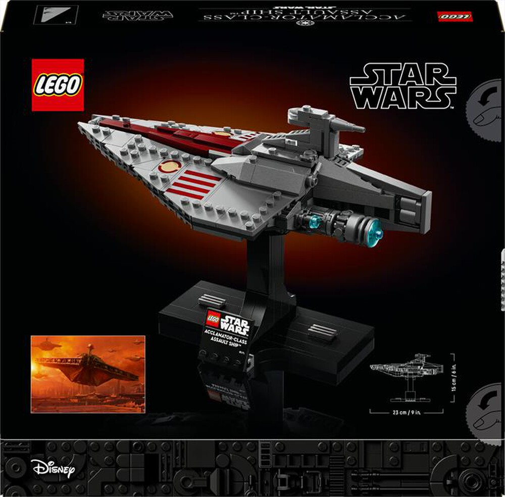 Immagine del prodotto LEGO - STAR WARS Nave d&rsquo;assalto classe Acclamator 75404