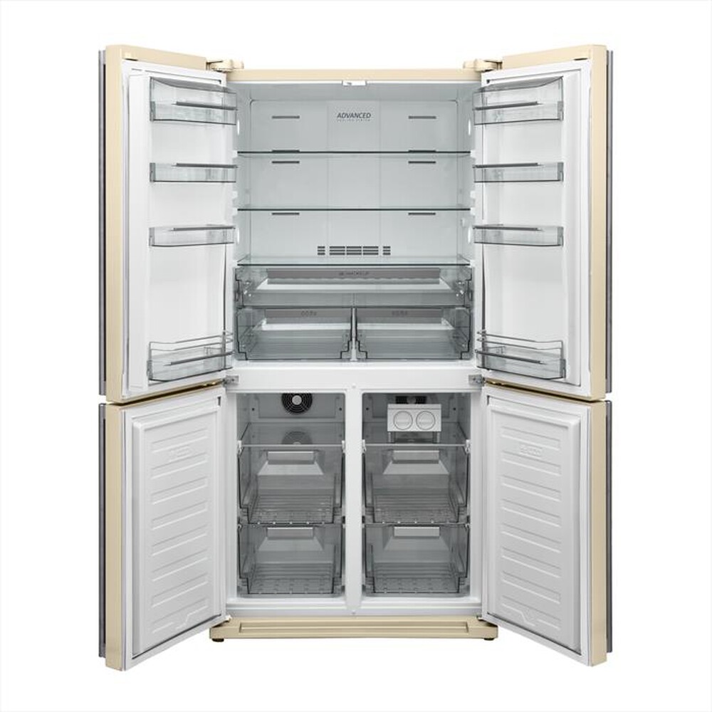 "SHARP - Frigorifero 3 e più porte SJ-FF560E0J Classe F-Beige"