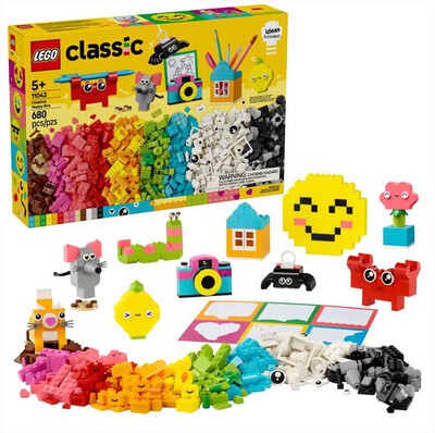 LEGO - CLASSIC Scatola della felicità creativa - 11042-Multicolore