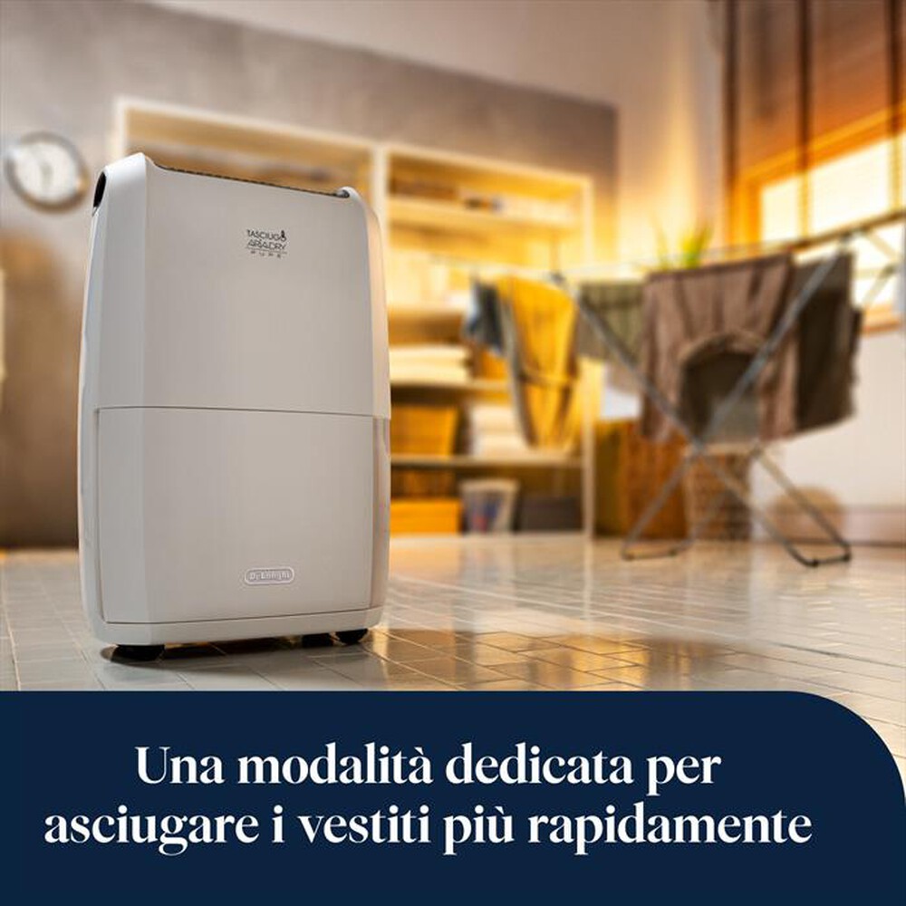 Immagine del prodotto DE LONGHI - Deumidificatore Tasciugo AriaDry Multi DDSX220-Bianco
