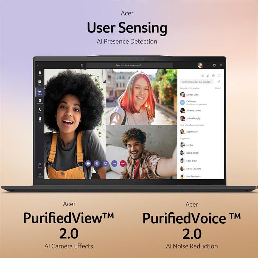 Immagine del prodotto ACER - Notebook SWIFT 14 AI SF14-11-X9T COPILOT+ PC-Grigio