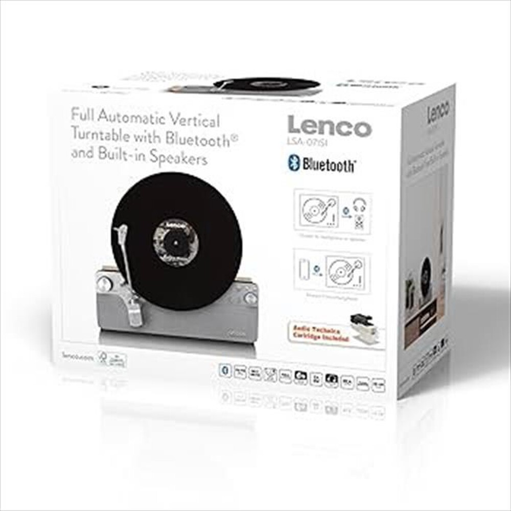 Immagine del prodotto LENCO - Giradischi automatico verticale LSA-071-SILVER