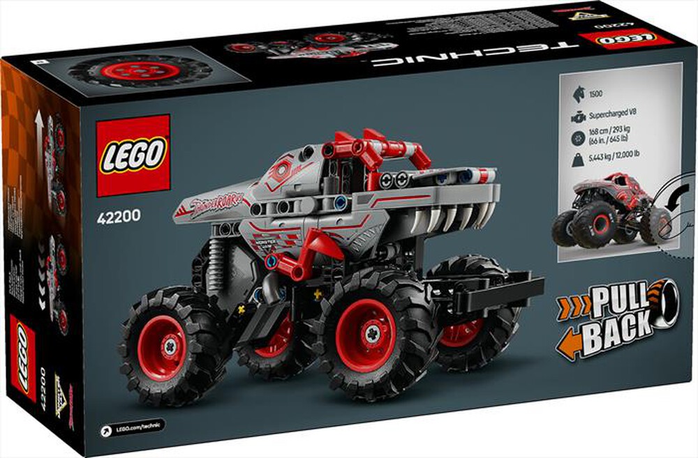 Immagine del prodotto LEGO - TECHNIC Pull-back Monster Jam&trade; ThunderROARus 42200