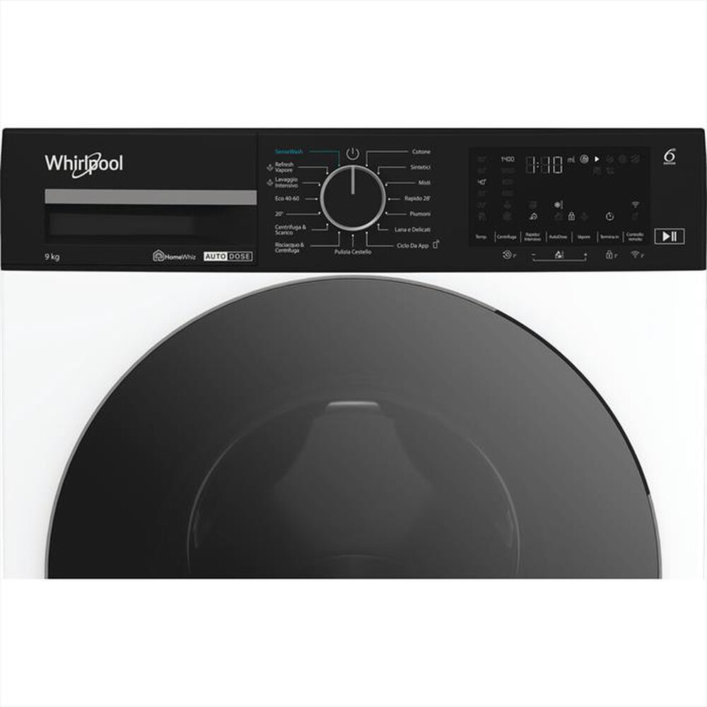 "WHIRLPOOL - Lavatrice WPM 97W ADS IT 9 Kg Classe A"