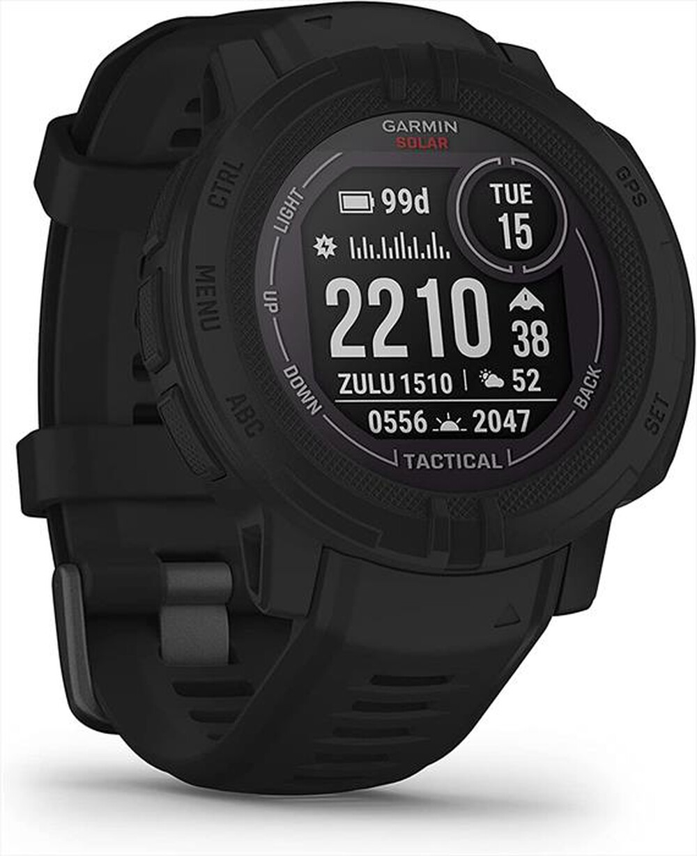 "GARMIN - Smart Watch Instinct 2 Solar - Tactical-Nero"