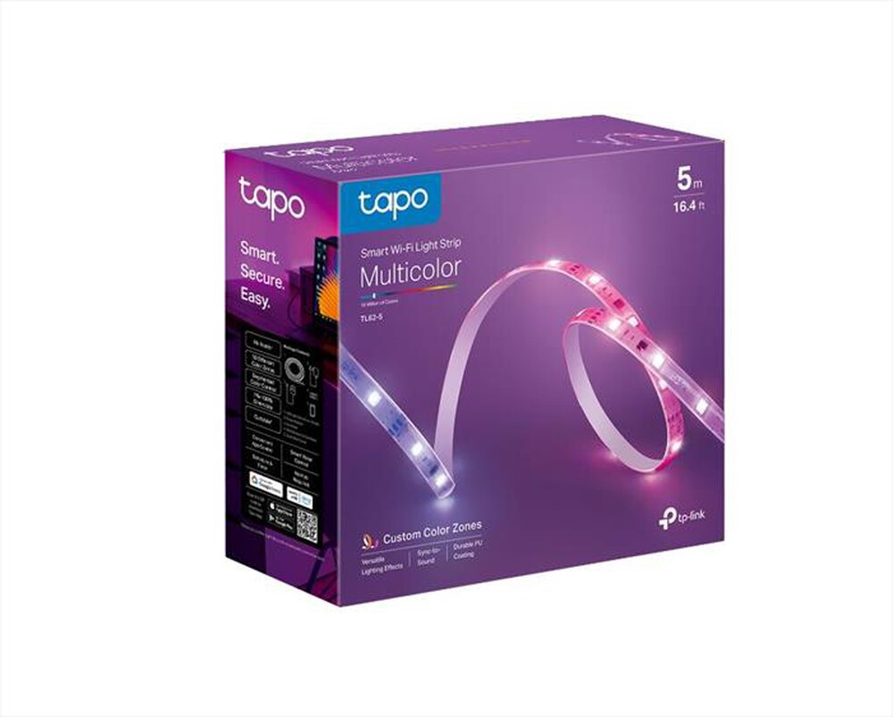 "TP-LINK - SMART WI-FI LIGHT STRIP, MULTICOLOR, 5 METERS"