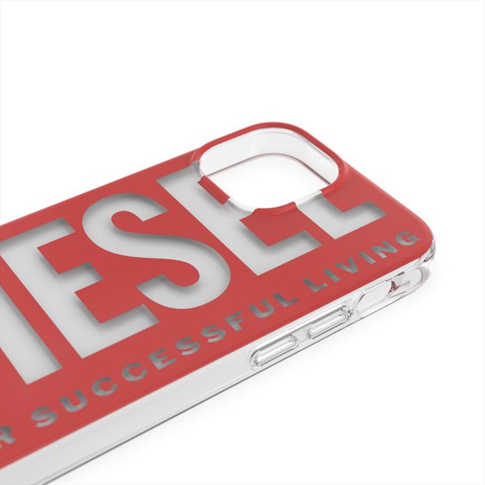 "DIESEL - 47201_DSL DIESEL COVER IPHONE 13 MINI-Rosso"