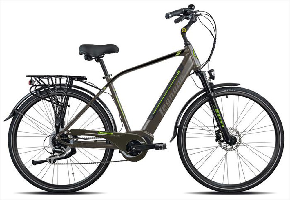 "LEGNANO - E-BIKE TERRA MAN TAGLIA 50-grigio scuro"