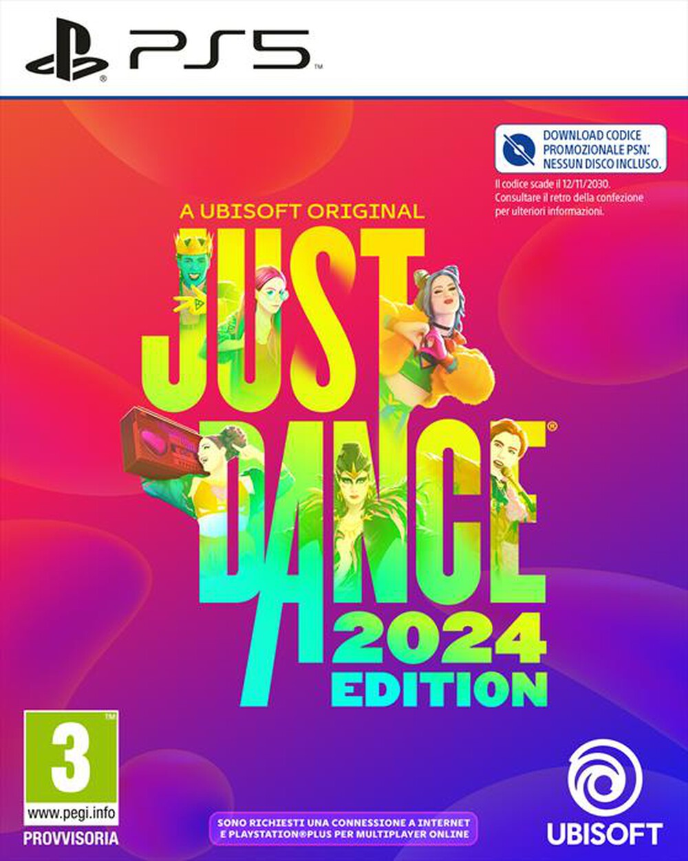 "UBISOFT - JUST DANCE 2024 EDITION- CODE IN BOX PS5"