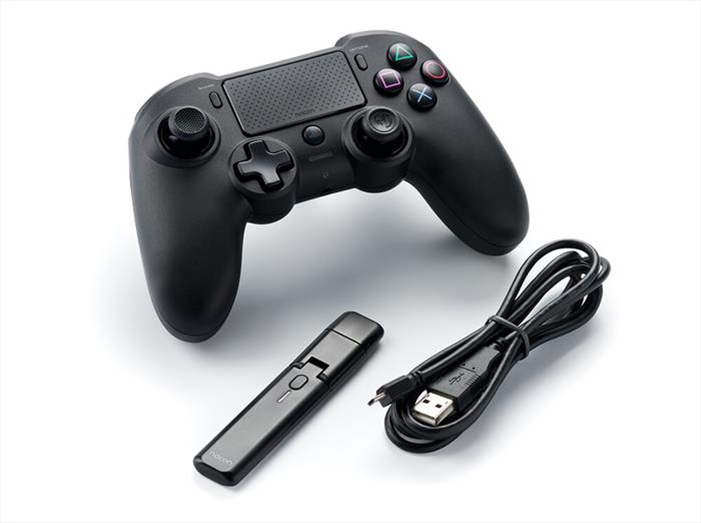 "NACON - CONTROLLER WIRELESS ASIMMETRICO-NERO"
