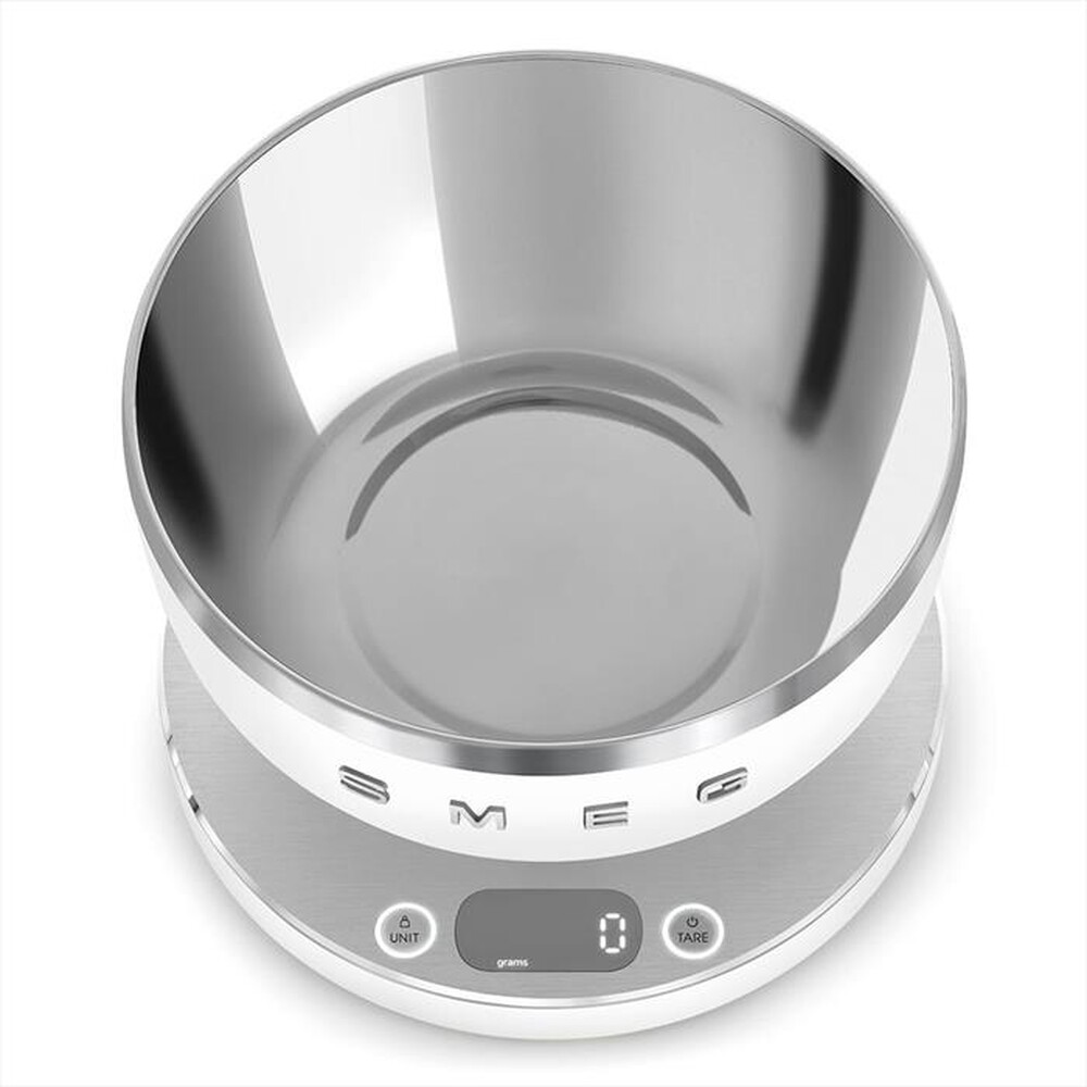 "SMEG - Bilancia da cucina Linea Collezione KSC01WHMWW-Bianco Opaco"