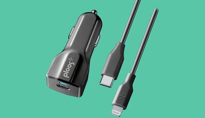 CELLULARLINE - PLCCKITC2LPD18WK Carica batterie-Led di ricarica-Nero