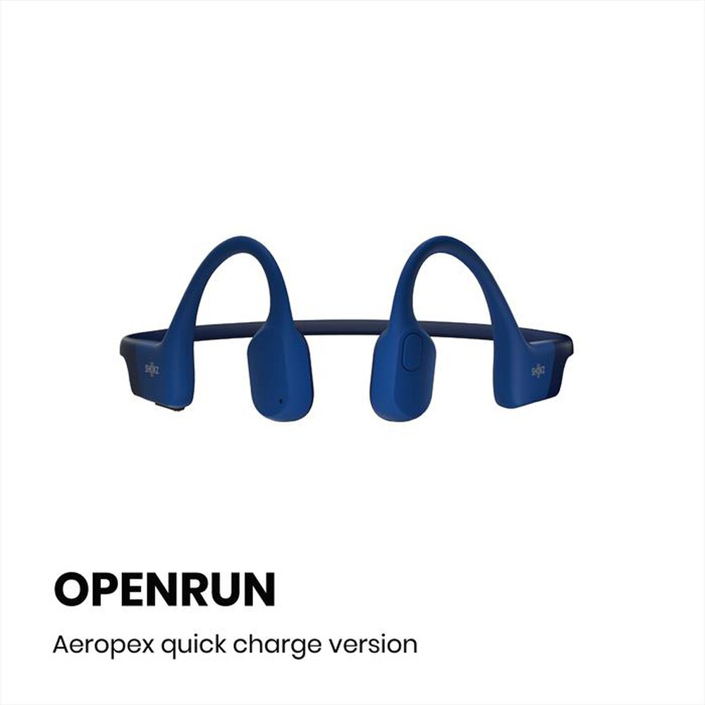 "SHOKZ - Auricolare Bluetooth OPENRUN-Blue"
