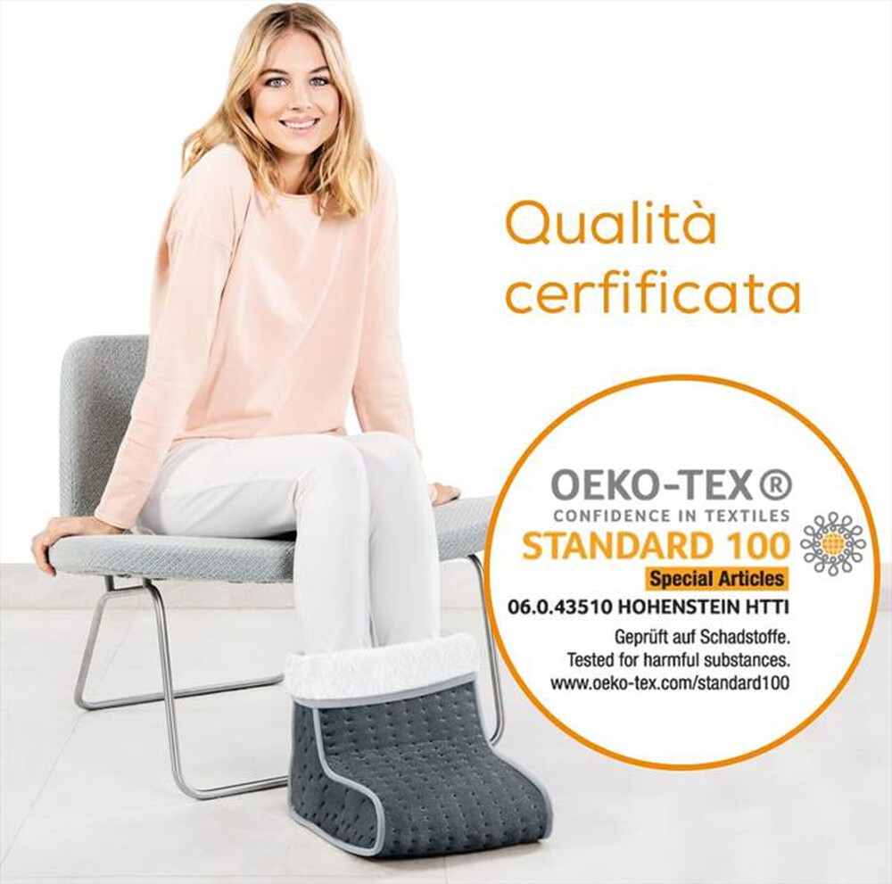 Immagine del prodotto BEURER - Scaldapiedi FW 20-Grigio, Bianco