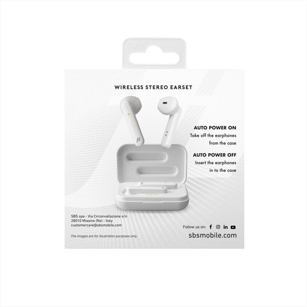 Immagine del prodotto SBS - MHTWSBEATBTW-BIANCO