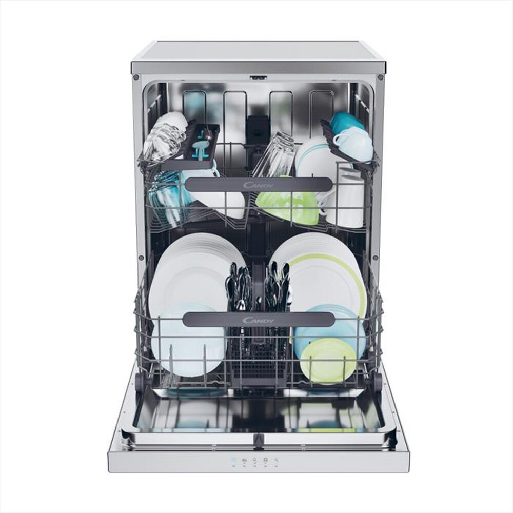 Immagine del prodotto CANDY - Lavastoviglie CF 4E7L0X Classe E 14 coperti-Acciaio inossidabile