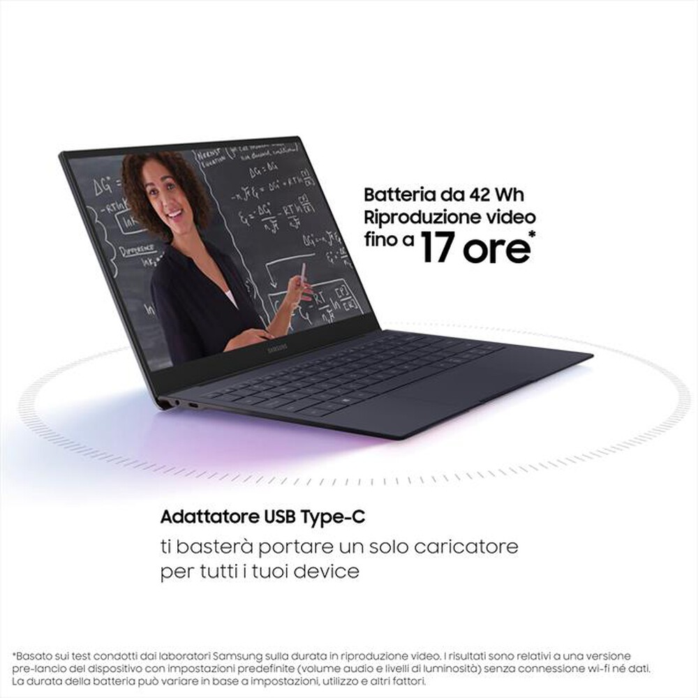 "SAMSUNG - GALAXY BOOK S (INTEL)-Grey"