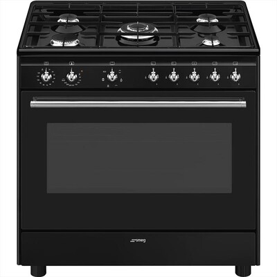 SMEG - Cucina CX91GMBL Classe A-Nero