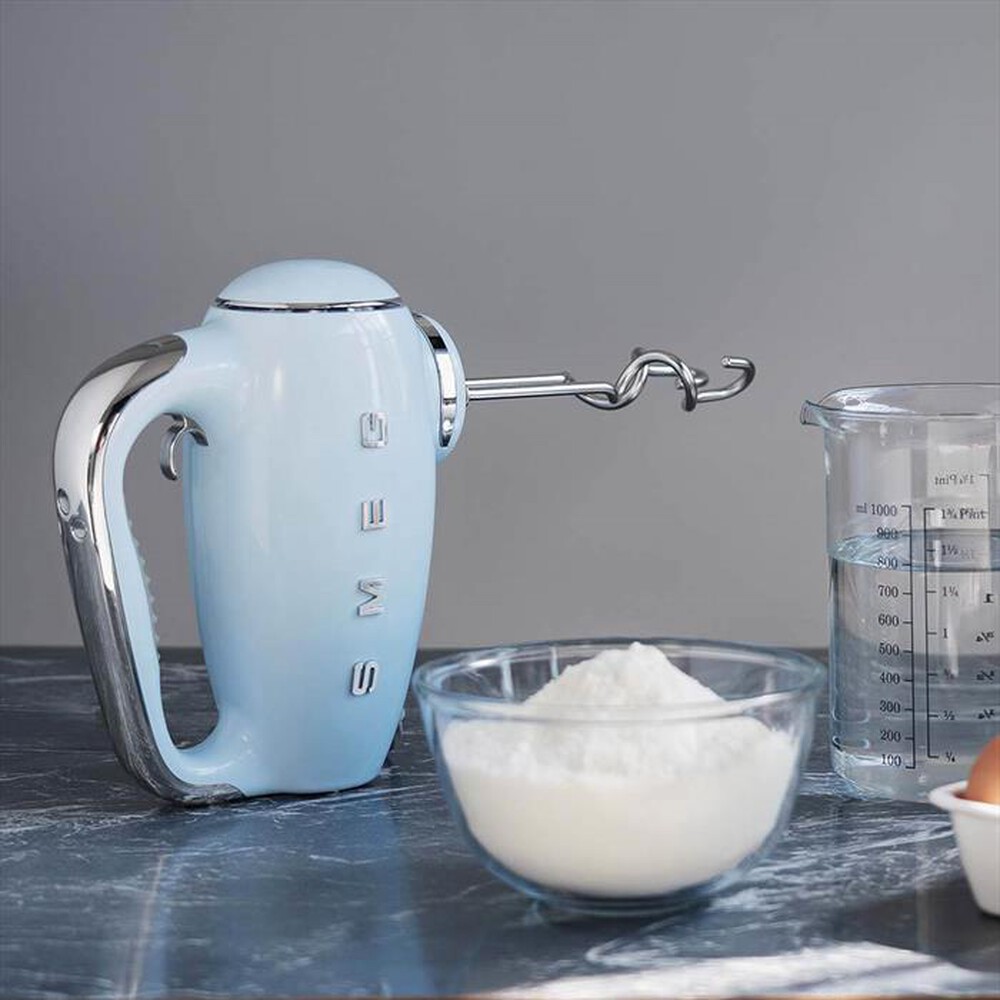 "SMEG - Sbattitore 50's Style – HMF01PBEU-Azzurro"