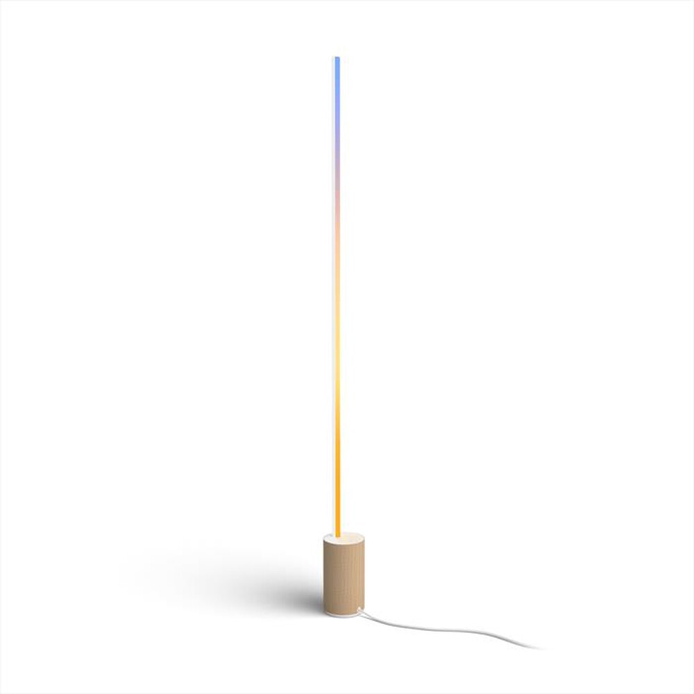 Immagine del prodotto PHILIPS - HUE GRADIENT SIGNE LAMPADA DA TERRA EFFETTO LEGNO-Bianca