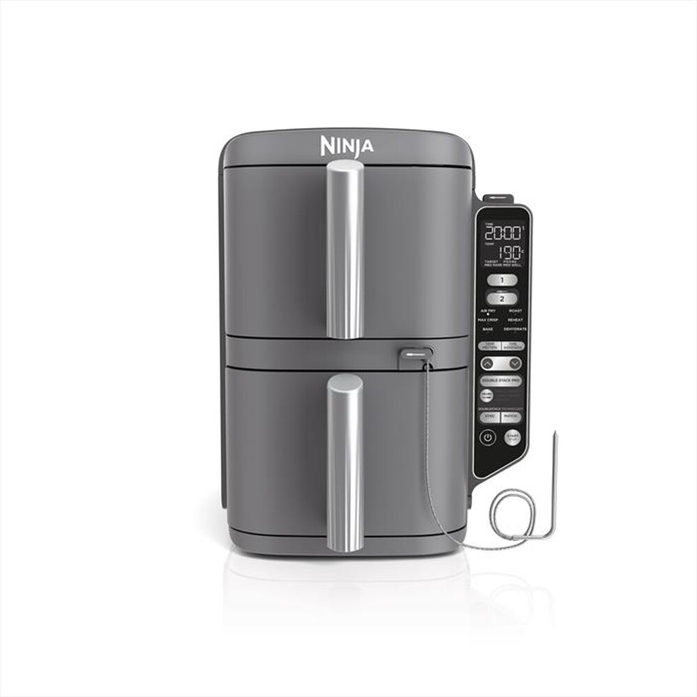 "NINJA - FRIGGITRICE AD ARIA 9,5 LT CON SONDA SL451EU-Grigio"