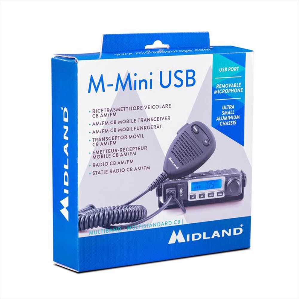 "MIDLAND - M-MINI USB-Nero"
