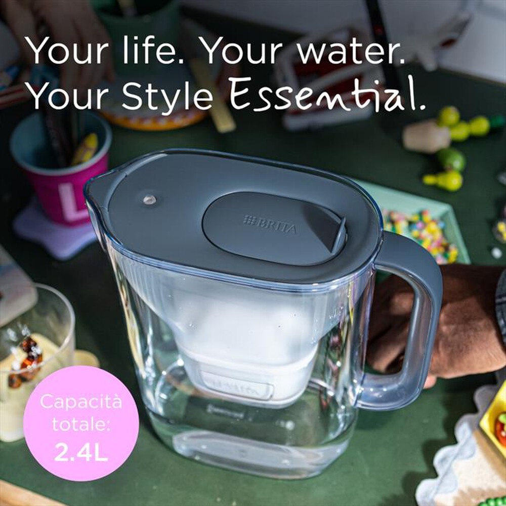 Immagine del prodotto BRITA - Caraffa filtrante STYLE ESSENTIAL 3 FILTRI INCL.-Stone Blue