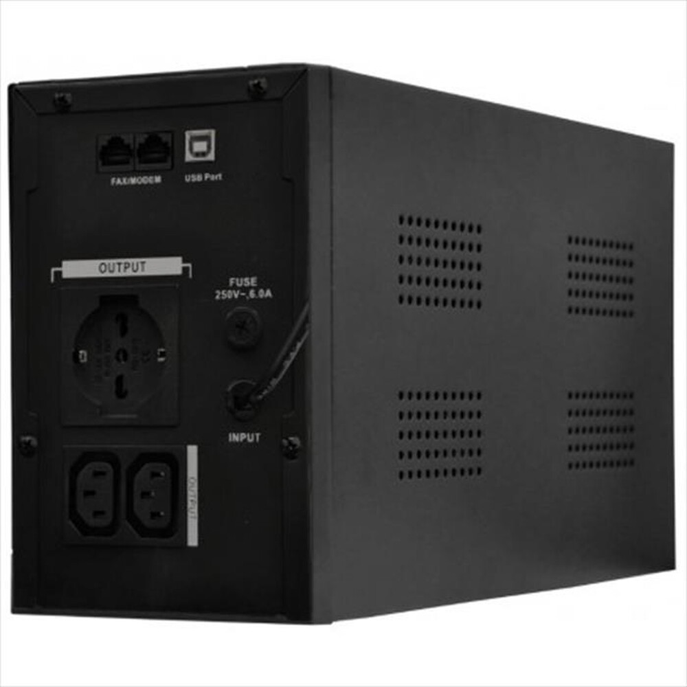 "MEDIACOM - Unità UPS - IATMDMUPS1301D-Nero"