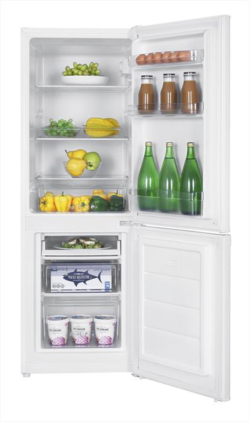 "TECHLIFE - Frigorifero combinato TFCB22W1 Classe E 173 lt-Bianco"