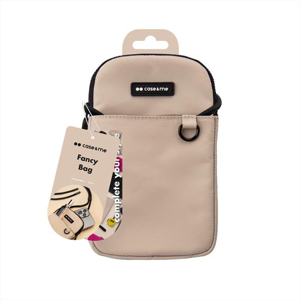 "CASEME - Crossbody bag nylon CMSMARTBAGI-Avorio"