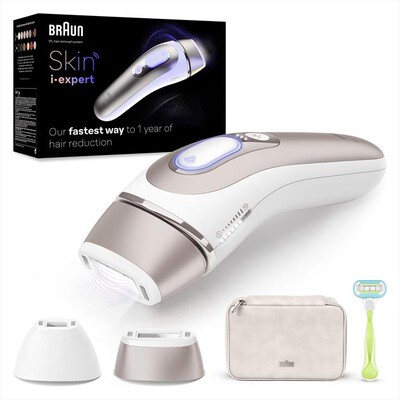 BRAUN - LUCE PULSATA PL7147-BIANCO/BRONZO