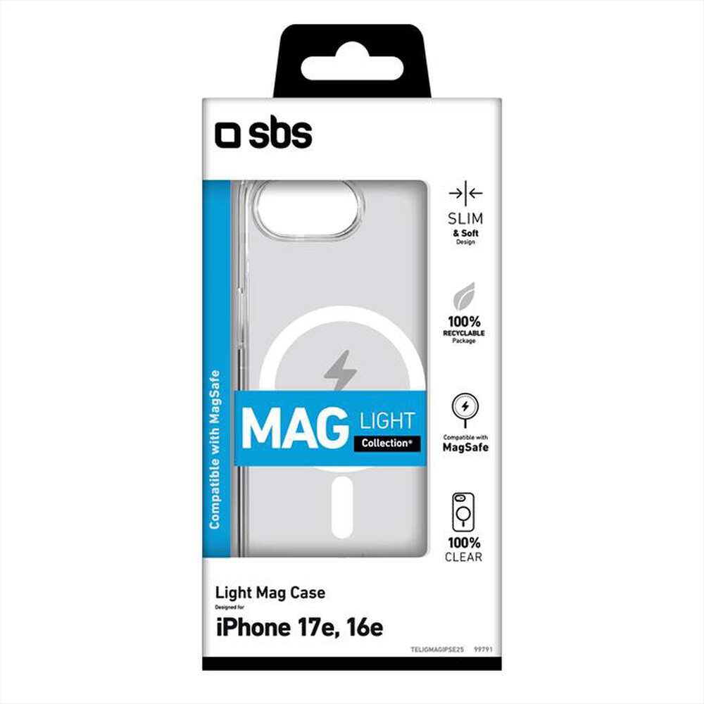 Immagine del prodotto SBS - Cover TELIGMAGIPSE25 per iPhone SE 2025-Trasparente
