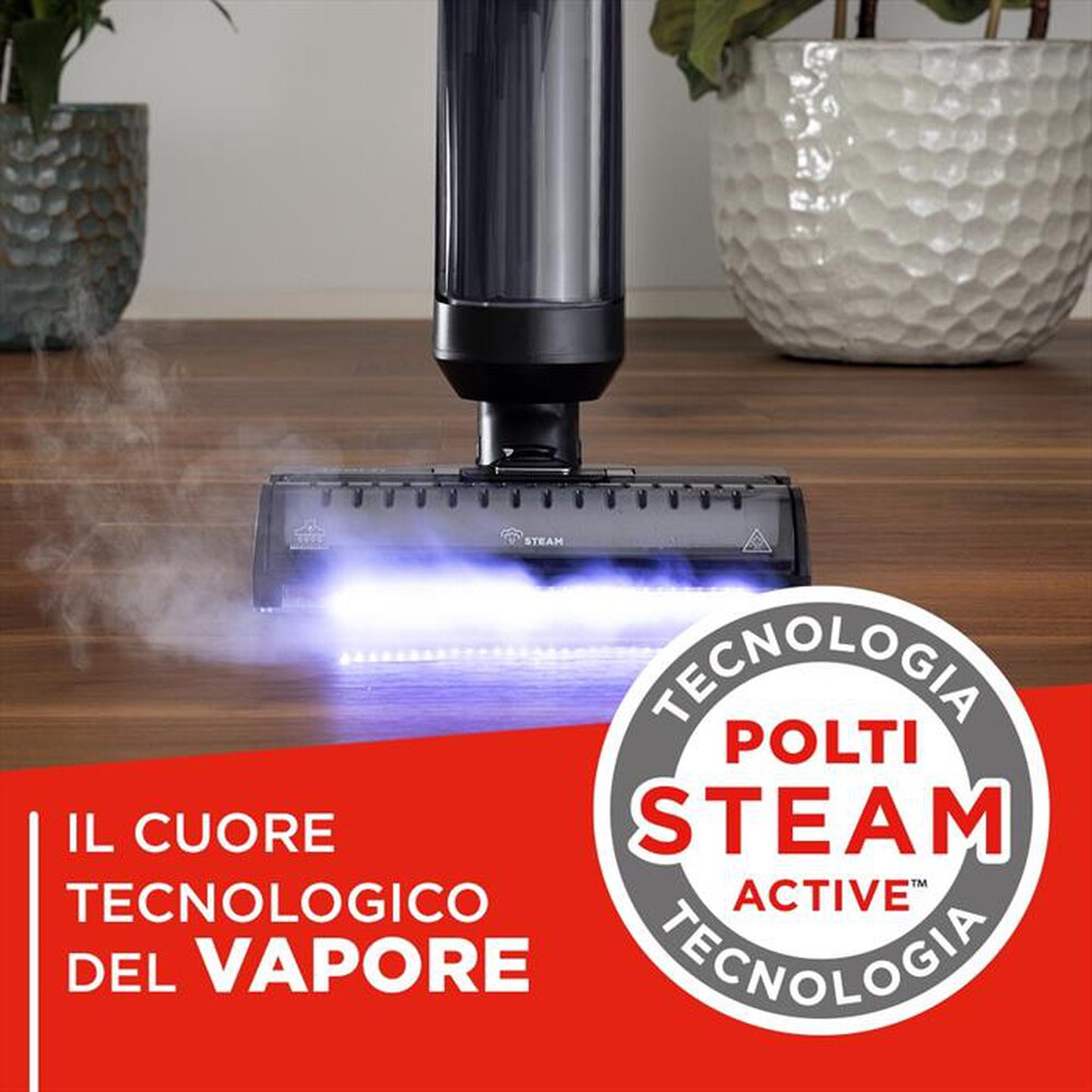 Immagine del prodotto POLTI - Lavapavimenti ROLLYSTEAM WD40C-Nero