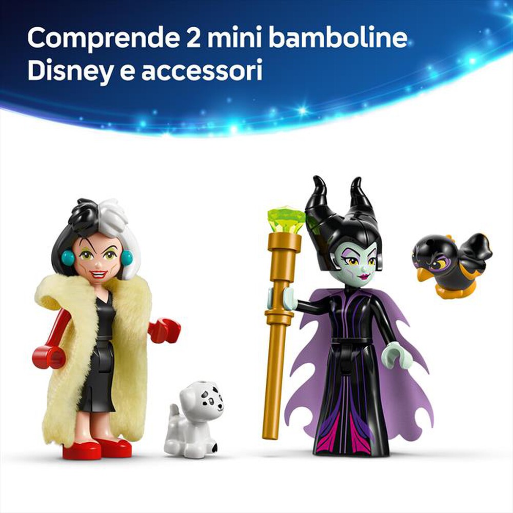 Immagine del prodotto LEGO - DISNEY CLASSIC Abiti di Malefica e Crudelia 43262