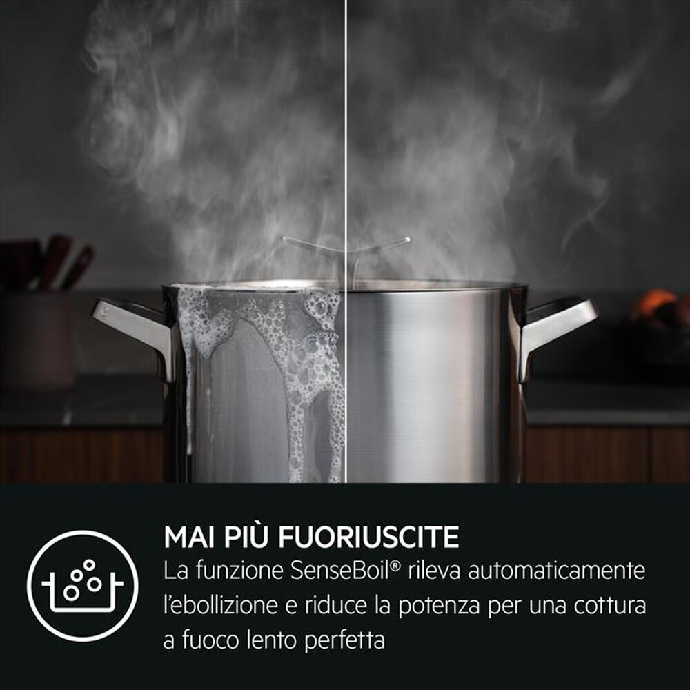 "AEG - Piano cottura elettrico TI64IB30IZ 58 cm-Nero"
