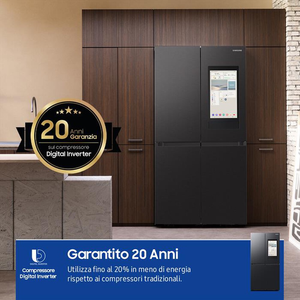 Immagine del prodotto SAMSUNG - Frigorifero 4 porte RF65DG9H0EB1EF Classe E 637 lt-Antracite