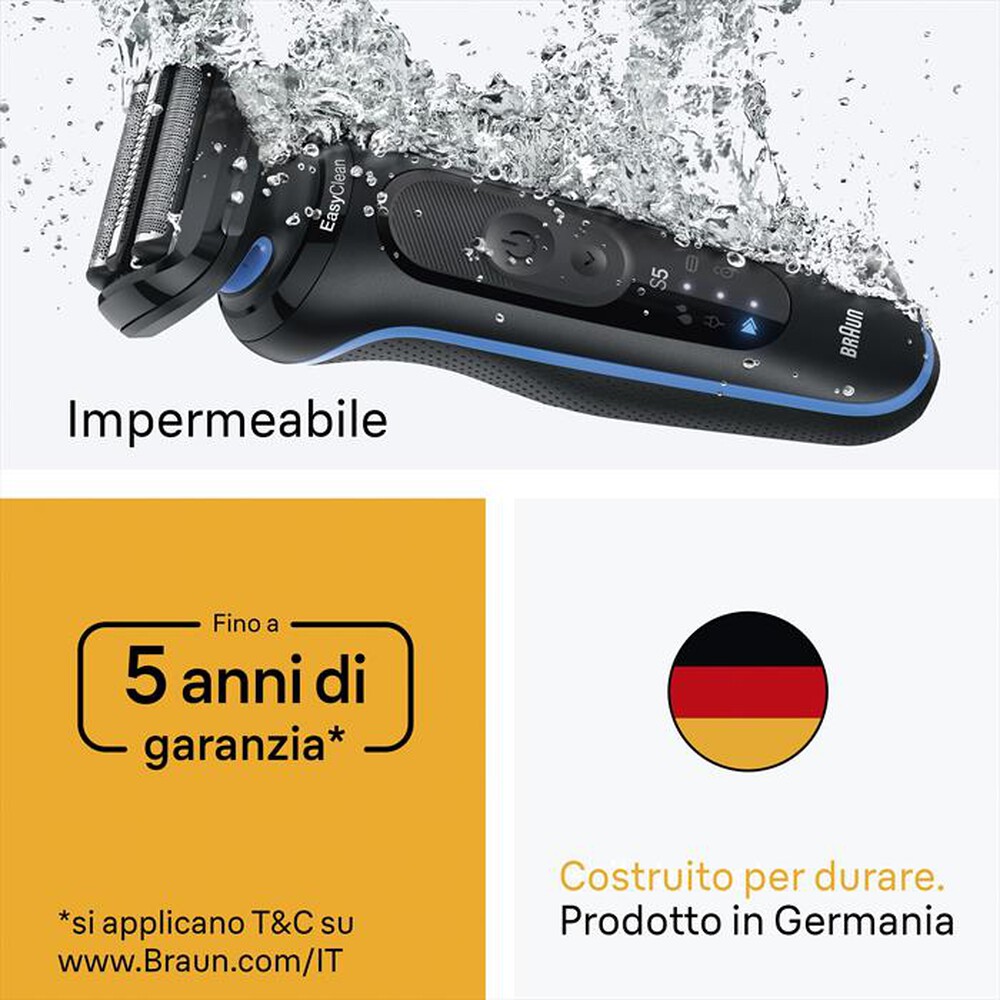 Immagine del prodotto BRAUN - Rasoio SHAVER 52-B1650S-BLU